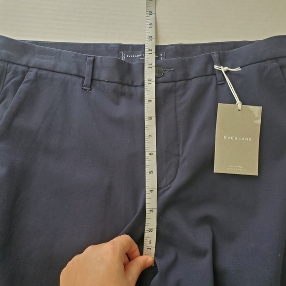 NEW Everlane |‎ Mens Performance Chino Crop Pant 35x27 - Picture 7 of 12